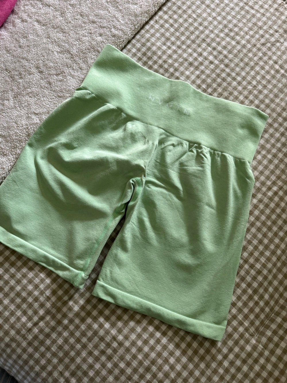 Pistachio Contour Seamless Shorts